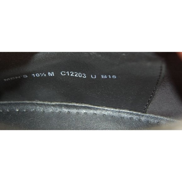 Cole Haan Williams Postman Plain Toe Derby Black Shoes Men's 10.5 C12203 - Picture 6 of 9